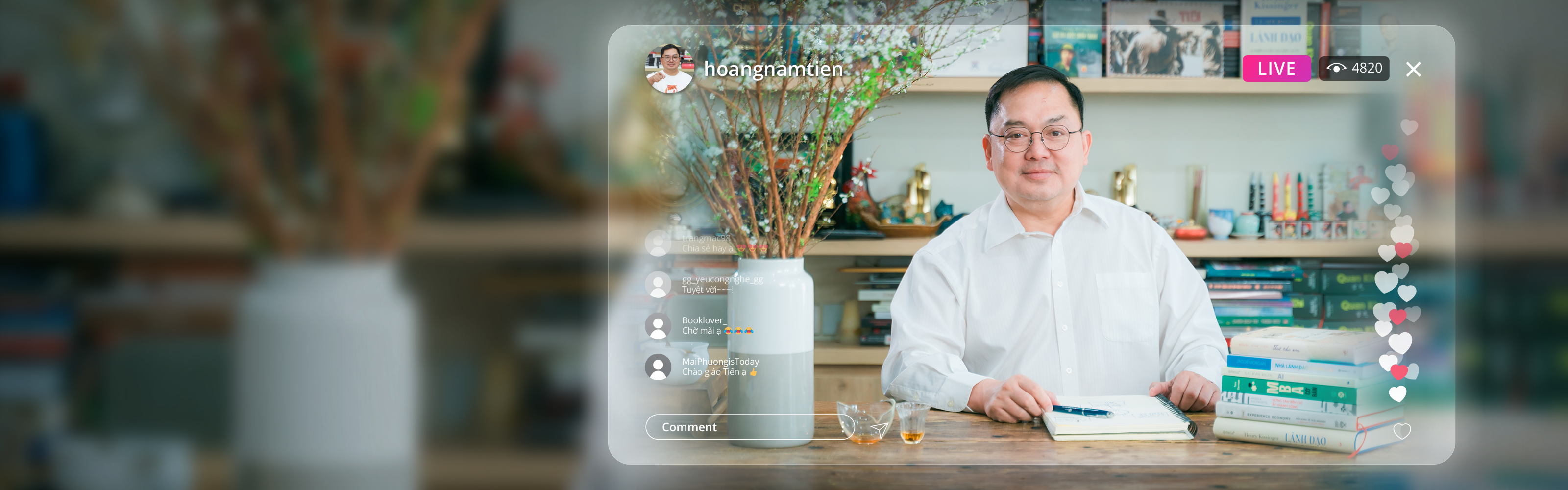 Banner vị trí LiveStream